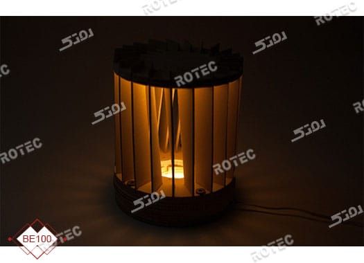 طرح لیزری چراغ خواب