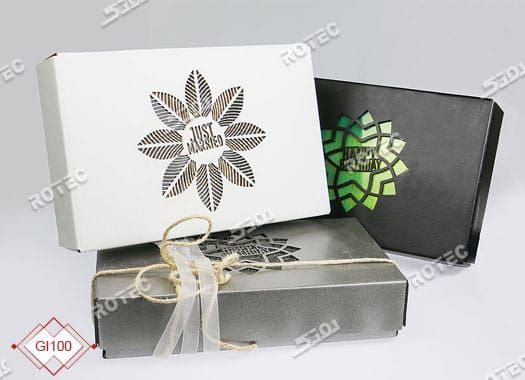 طرح لیزر جعبه جواهرات