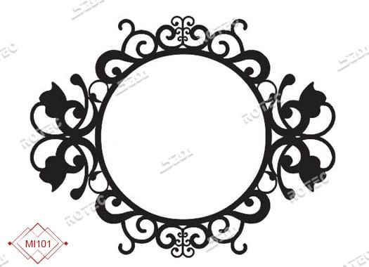 طرح قاب آینه