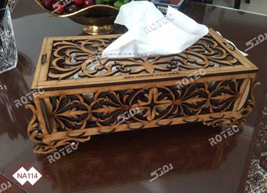 طرح جعبه دستمال