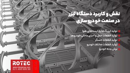 نقش و کاربرد دستگاه لیزر در صنعت خودروسازی