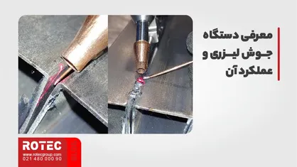 تجهیزات و اجزای جوشکاری لیزری