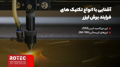 آشنایی با انواع تکنیک های فرایند برش لیزر