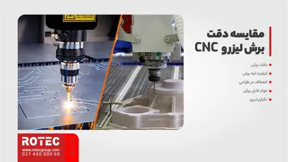 تفاوت برش لیزر و CNC